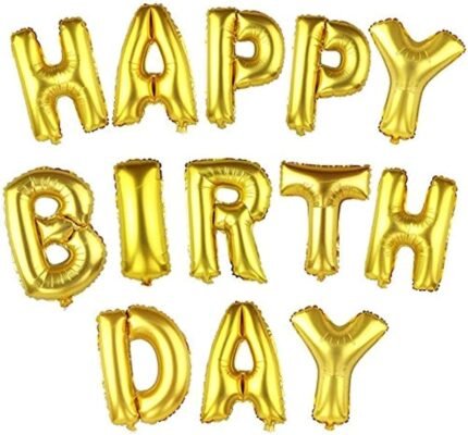 Happy Birthday Letters Balloon